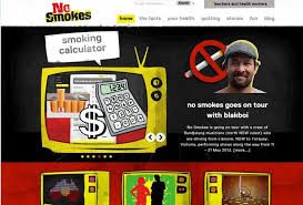 No Smokes website preview