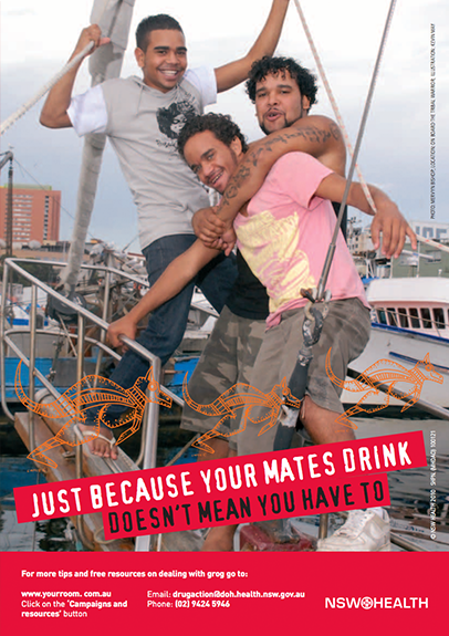 Just Because Your Mates Drink Poster