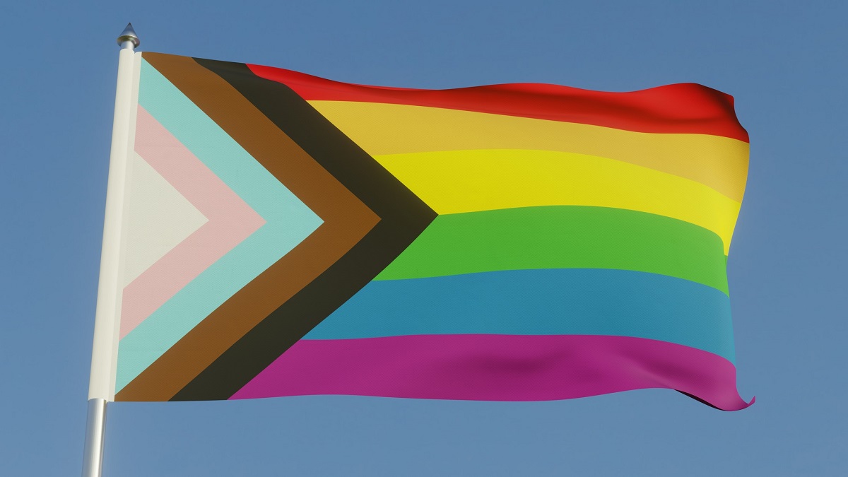 LGBTQI+ pride flag